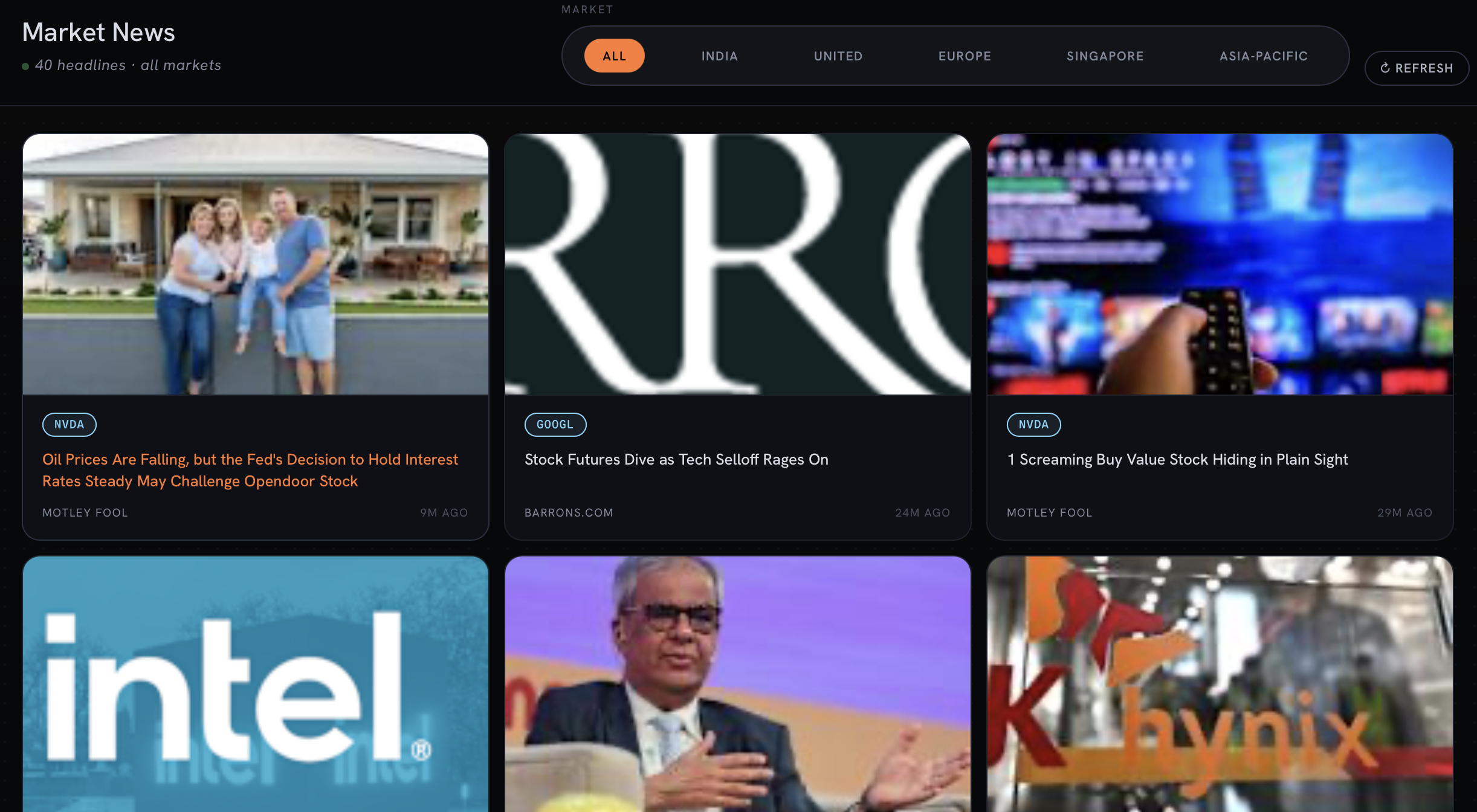 News and catalysts